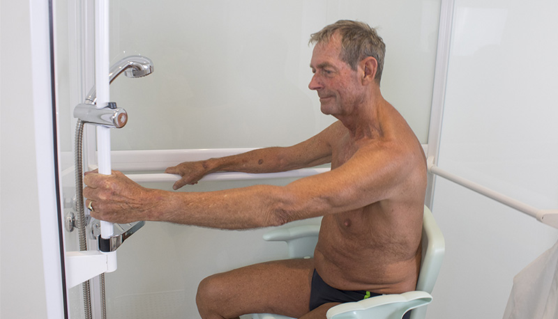 WMO Ergotherapie veilig douchen
